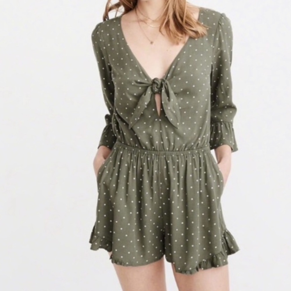 A&F Polka Dot Romper